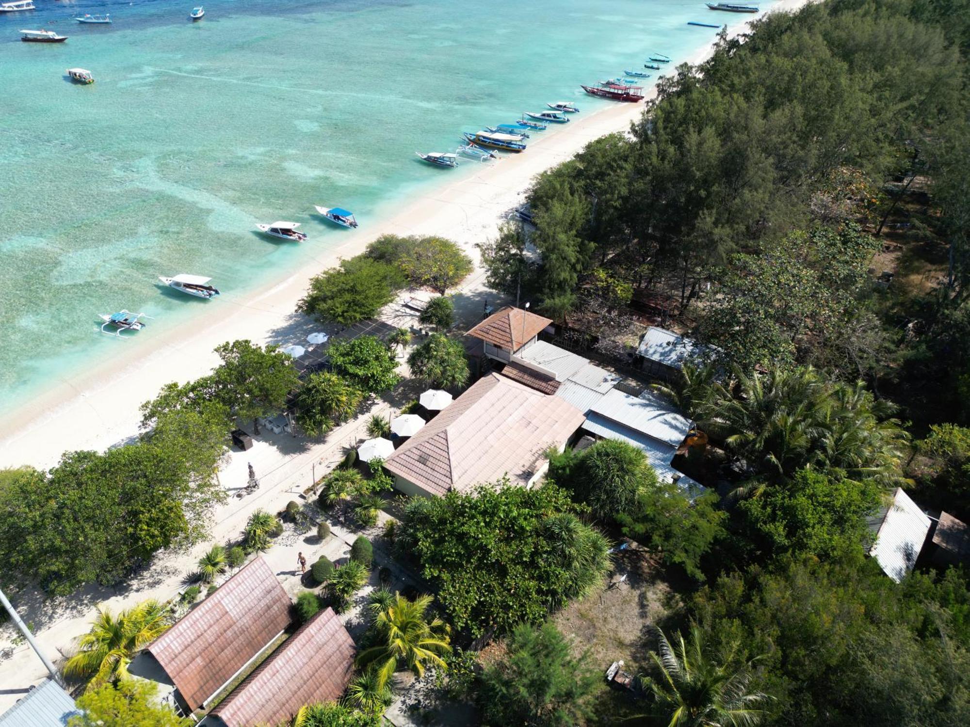 Two Brothers Bungalows Gili Meno Ngoại thất bức ảnh