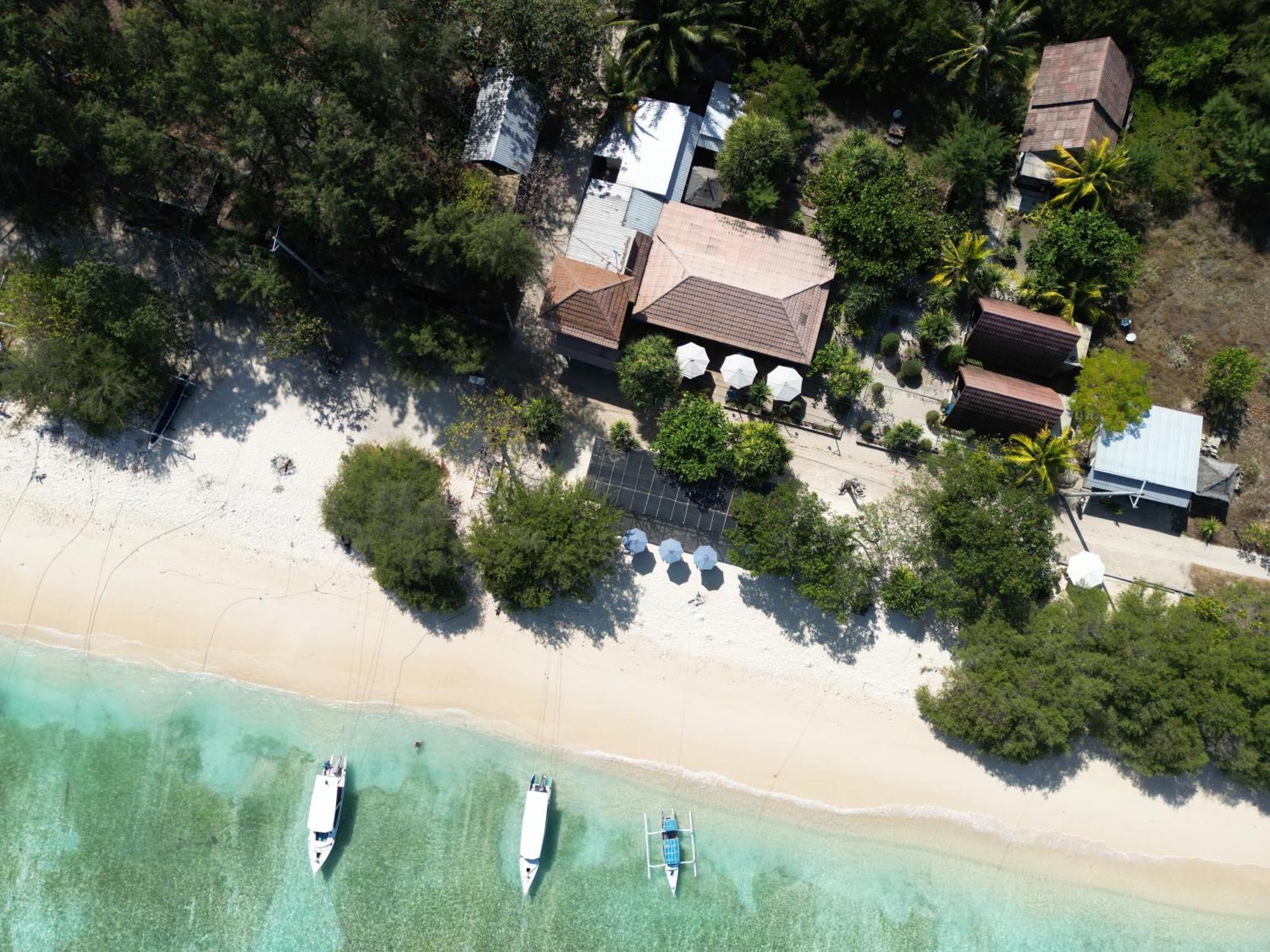 Two Brothers Bungalows Gili Meno Ngoại thất bức ảnh